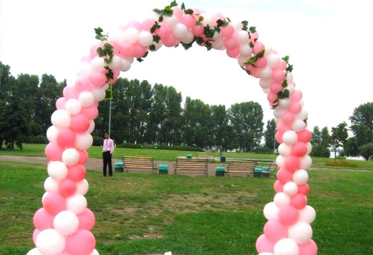Оформление праздников: арки из воздушных шаров