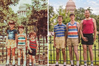 До и после: повзрослевшие дети на фотографиях